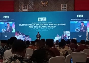 Menag RI Resmi Buka Forum Internasional BAZNAS dalam Misi Kemanusiaan di Palestina