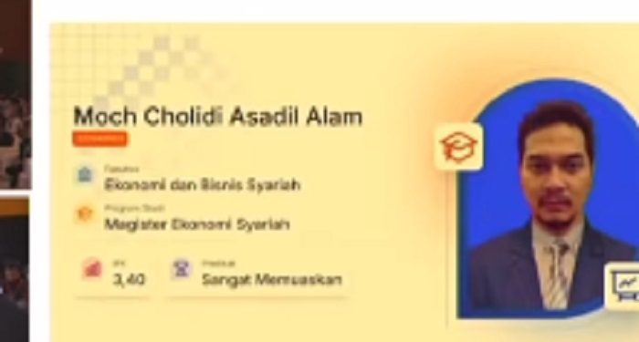 Suka Belajar, Moch Cholidi Asadil Alam Dinyatakan Lulus S2 yang Kedua Kalinya