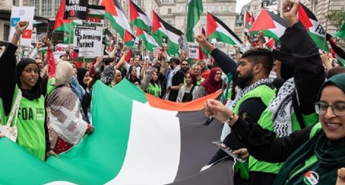 Lembaga Swadaya Masyarakat Inggris Nyatakan Solidaritas Kelompok Pro Palestina