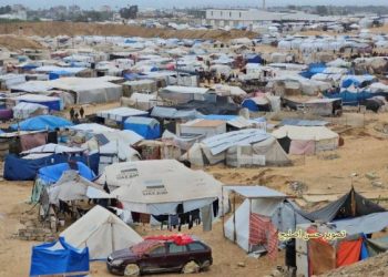 Hampir 10.000 Tenda Hanyut dan Rusak Karena Cuaca Buruk di Gaza