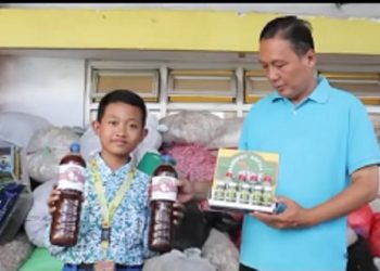 Proses Pembuatan Tinta Spidol dari Limbah Kulit Bawang Putih