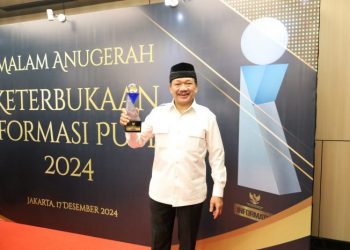BAZNAS RI Kembali Raih Predikat Infomatif di Anugerah Keterbukaan Informasi Publik 2024