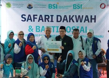 Kegiatan Safari Dakwah dan Baksos KDDP Bersama Persatuan Islam Jawa Tengah Sumbangkan 500 Paket Sembako