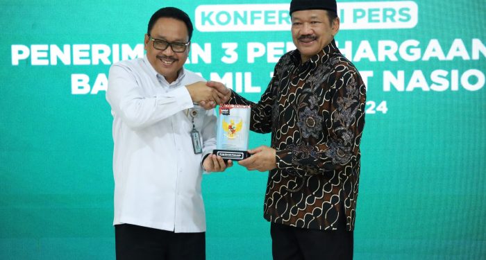 BAZNAS RI Raih Penghargaan Pengawasan Kearsipan ANRI dengan Predikat A