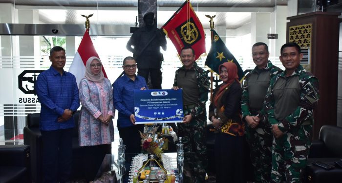 Transjakarta dan Kopassus Bekerja sama Meningkatkan Fasilitas Pendidikan di Jakarta