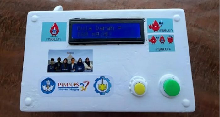 Mahasiswa ITS Ciptakan Alat Deteksi Gula Darah Tanpa Pengambilan Darah