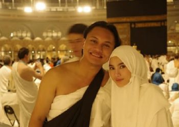 Terlihat Sederhana, Potret Mahalini dan Rizky Febian Menjalankan Ibadah Umroh Bersama