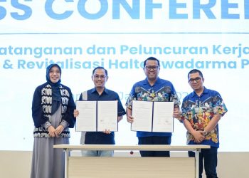 ParagonCorp Resmi Bekerja Sama dengan Transjakarta Melalui Proyek Naming Right dan Revitalisasi Halte Swadarma