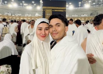 Thariq Halilintar dan Aaliyah Massaid Jalani Ibadah Umroh Bersama