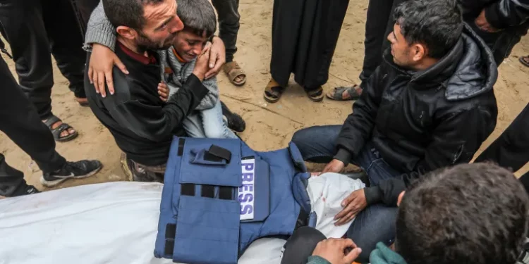 Jurnalis yang Terbunuh Tahun 2024 Mencapai Rekor, Mayoritas Korban Israel