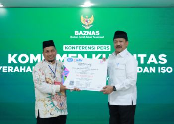 BAZNAS RI Pertahankan ISO Anti Suap dan Manajemen Mutu 