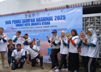 Rumah Zakat Turut Serta Berkolaborasi dalam Peringatan Hari Pilah Sampah Nasional 2025 di Pantai Karnaval Ancol