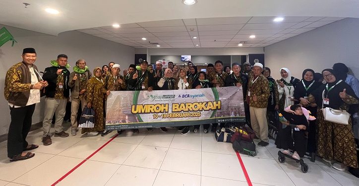 BCA Syariah Bersama Myhajiumroh Berangkatkan Nasabah Melaksanakan Ibadah Umroh
