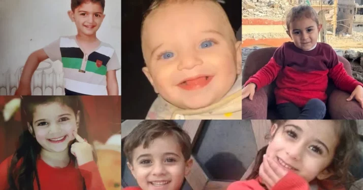 Berikut Nama dan Wajah Anak-anak yang Terbunuh dalam Serangan Terbaru Israel