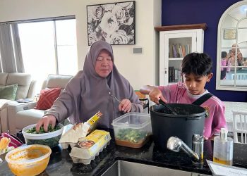 Persiapan Buka Puasa di Perth