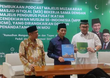 ICMI Jalin Kerja sama Podcast dengan Majelis Mudzakarah Masjid Istiqlal
