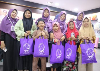 Salimah Samarinda Gelar Wisata Belanja untuk 250 Yatim dan Dhuafa