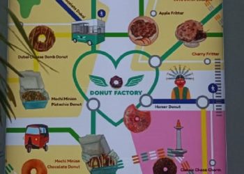 Donut Factory Berani Tampil Beda dengan Hadirkan Lava Donut