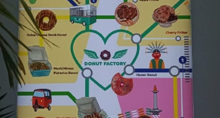 Donut Factory Berani Tampil Beda dengan Hadirkan Lava Donut