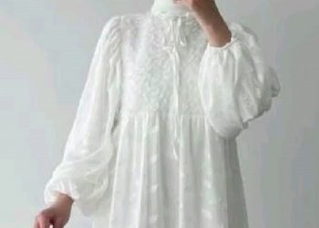 Rekomendasi Inspirasi Baju Lebaran Warna Putih