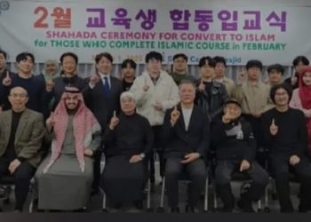 17 Warga Korea Selatan Menerima Agama Islam pada Hari Pertama Ramadan