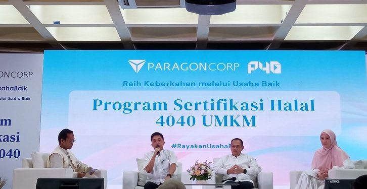 ParagonCorp Dukung UMKM Halal dengan Fasilitas Sertifikasi Halal Gratis