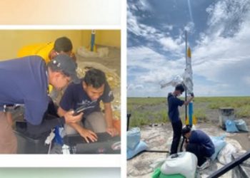 Siswa SMKN 4 Pontianak Buat Roket Amatir Pertama Berbahan Lokal di Indonesia