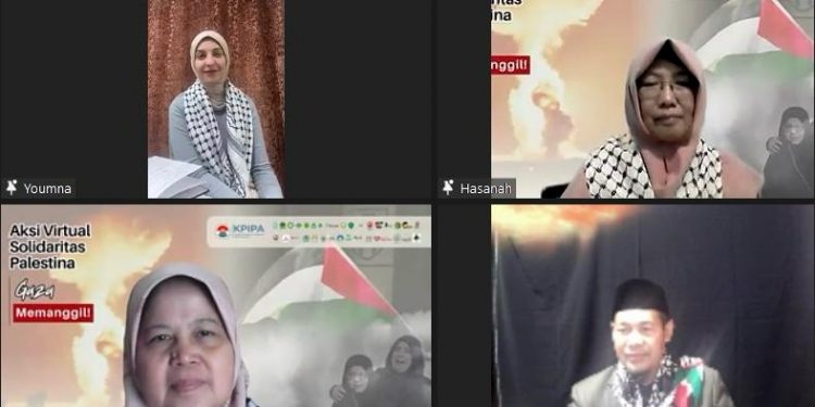 KPIPA Hadirkan Ribuan Massa dalam Aksi Virtual Solidaritas Palestina