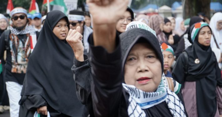 Bandung Lautan Palestina, Ribuan Massa Tuntut Hentikan Genosida