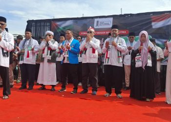 Salimah Bogor Ambil Bagian Dalam Aksi Bela Palestin