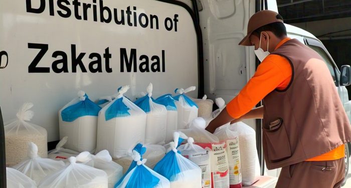Rumah Zakat Menyalurkan 100 Paket Sembako untuk Disabilitas dan Yatim