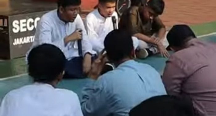 SMP dan SMA JISc Gelar Halal Bihalal 1446 H