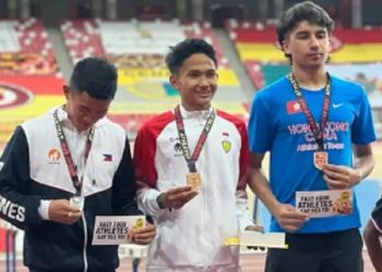Atlet Muda Asal Indonesia Raih Medali Emas di Kompetisi Atletik Internasional di Singapura