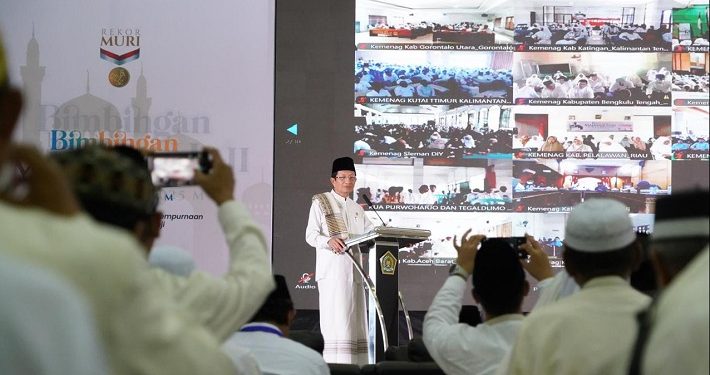 Kemenag Gelar Bimbingan Manasik Haji dengan 150 Ribu Peserta