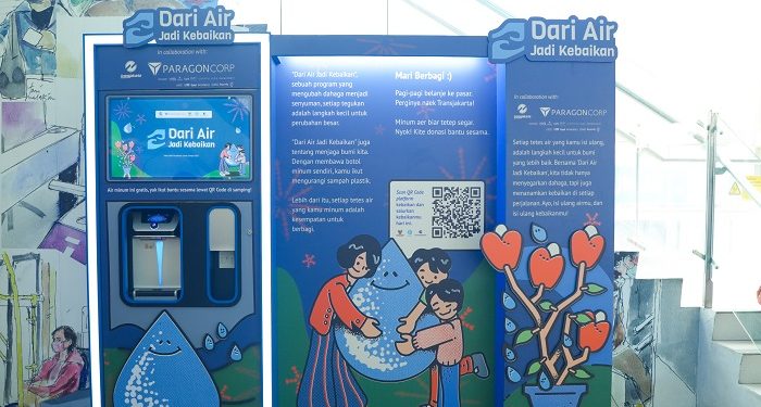 ParagonCorp Mendukung Fasilitas Water Station di Tujuh Halte Strategis TransJakarta