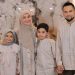 Shireen Sungkar dan Keluarga Tampil Anggun dengan Busana Lebaran Bernuansa Pastel