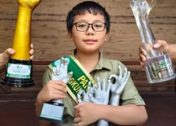 Siswa SD Asal Surabaya Kelola Lebih Dari 46 Ton Sampah Organik Melalui Budidaya Maggot