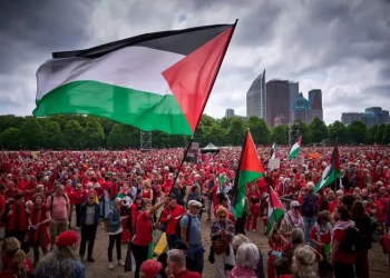 Puluhan Ribu Orang Berunjuk Rasa di Belanda untuk Memprotes Genosida Gaza