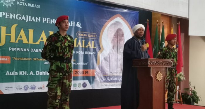 Halal Bihalal Muhammadiyah dan Aisyiyah Kota Bekasi Diisi Nasihat Ustaz Fadzlan Rabbany Garamatan 