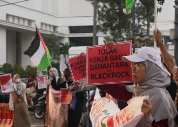 Pemuda Bandung Tolak Wacana Pengakuan akan Israel