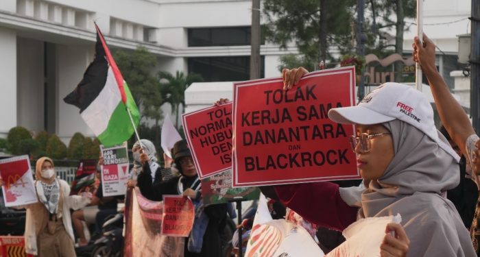 Pemuda Bandung Tolak Wacana Pengakuan akan Israel