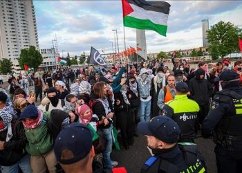 Aksi Protes di Rotterdam, Cegat Suku Cadang Jet Tempur dari Israel