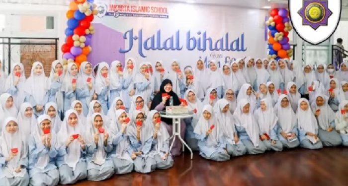 Halal Bihalal SMA JISc Bersama Mam Fifi