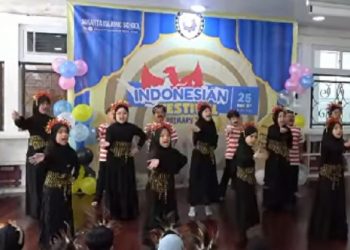 SD JISc Adakan Festival Tradisional Indonesia