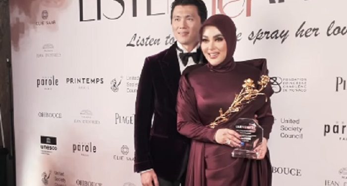 Syahrini dapat Penghargaan Bergengsi di Acara Cannes Prancis 2025