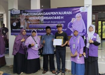 Idul Adha 1446 H, Salimah Bojonggede Kurban 8 Sapi dan 2 Kambing