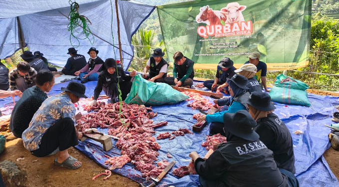 Qurban Bersama RISKA 2025: Semarak Perayaan Idul Adha 1446 H di Desa Malasari