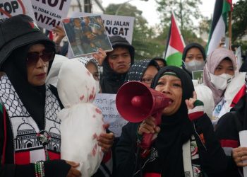 Warga Bandung Gelar Global March to Gaza