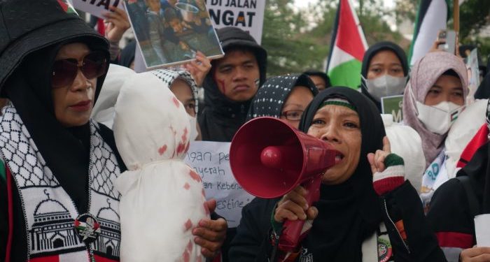 Warga Bandung Gelar Global March to Gaza