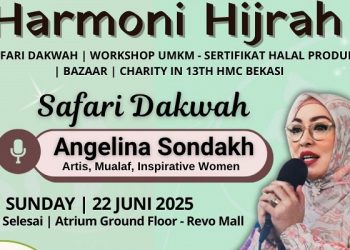 Hijabersmom Community Bekasi Gelar Harmoni Hijrah Bersama Angelina Sondakh